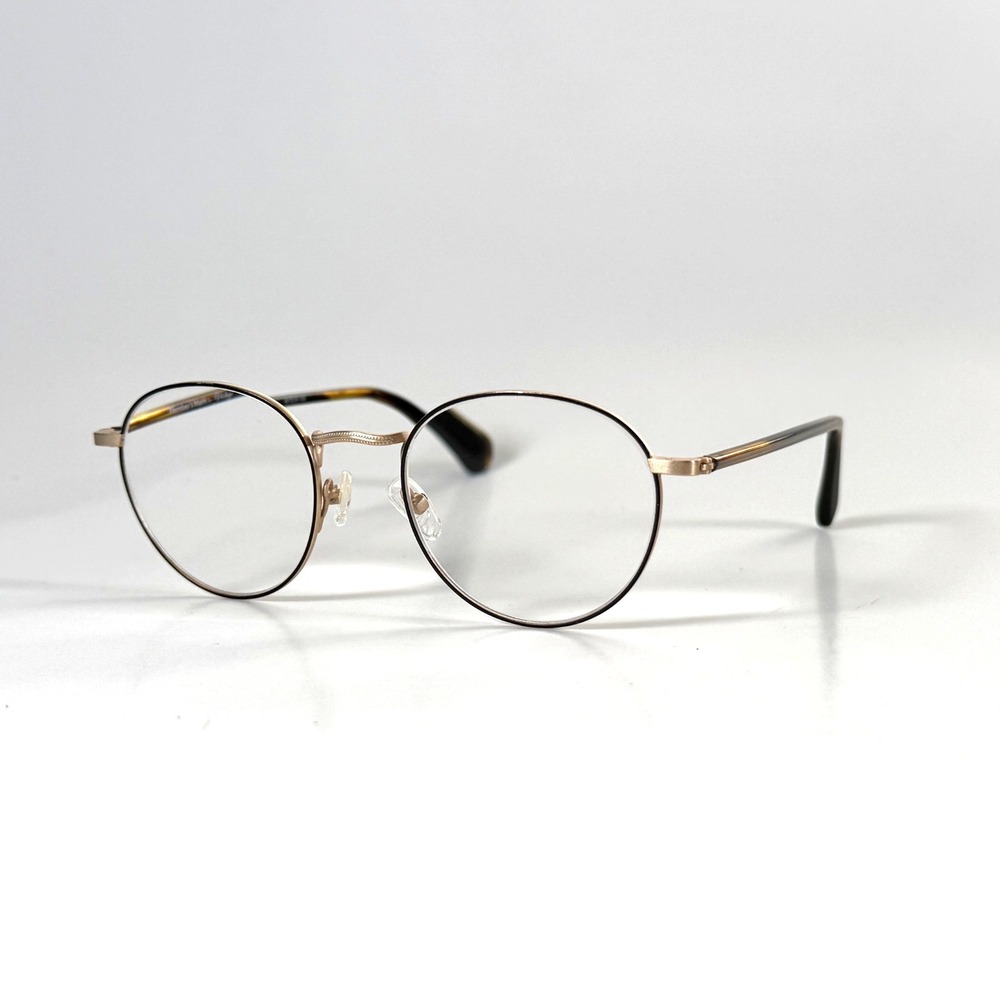Members Mark Vintage MMV7004 GDBN Eyeglasses Frame Only 48-19-145 Gold/Brown
